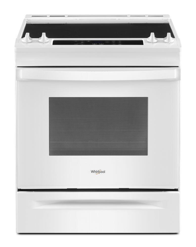 Whirlpool WEE515S0LW 4.8 Cu. Ft. Whirlpool® Electric Range With Frozen Bake™ Technology