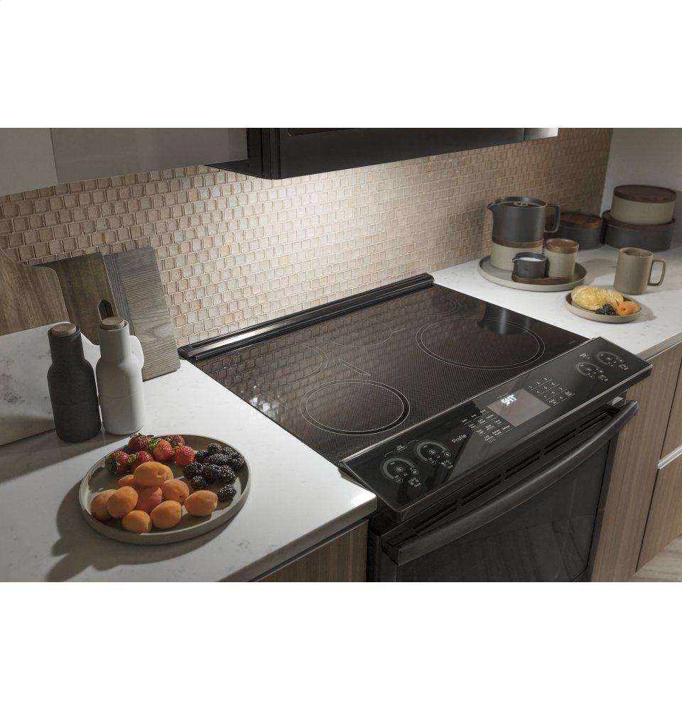 Ge Appliances PVM9179BLTS Ge Profile™ 1.7 Cu. Ft. Convection Over-The-Range Microwave Oven