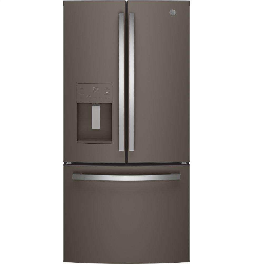 Ge Appliances GYE18JMLES Ge® Energy Star® 17.5 Cu. Ft. Counter-Depth French-Door Refrigerator
