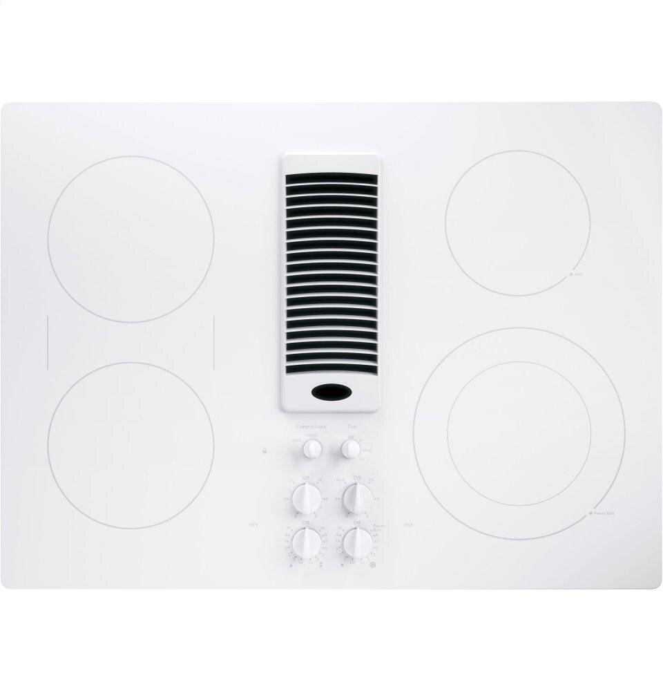 Ge Appliances PP9830TJWW Ge Profile™ 30" Downdraft Electric Cooktop