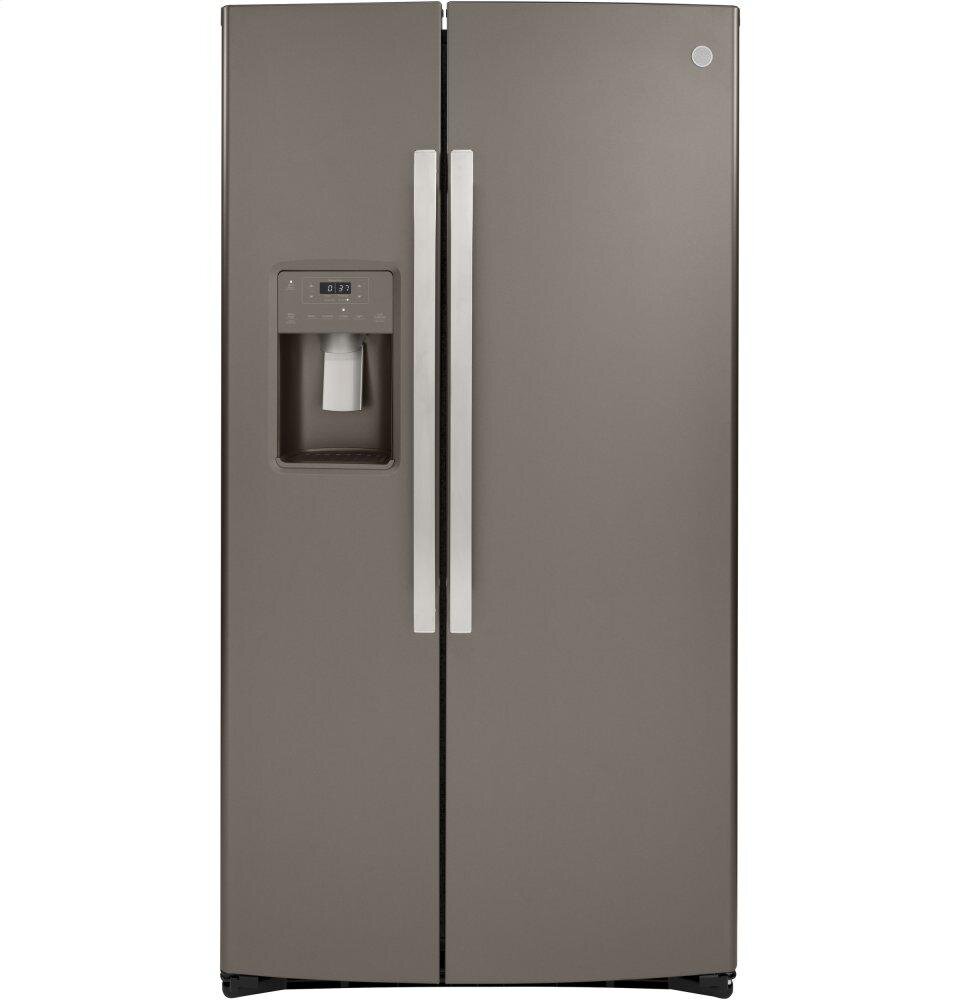 Ge Appliances GZS22IMNES Ge® 21.8 Cu. Ft. Counter-Depth Side-By-Side Refrigerator