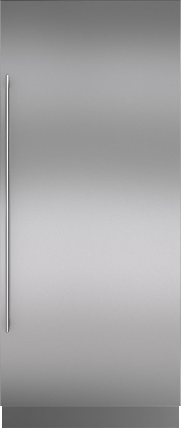 Sub-Zero 7025368 Stainless Steel Door Panel Wtih Tubular Handle And 6" Toe Kick - Rh