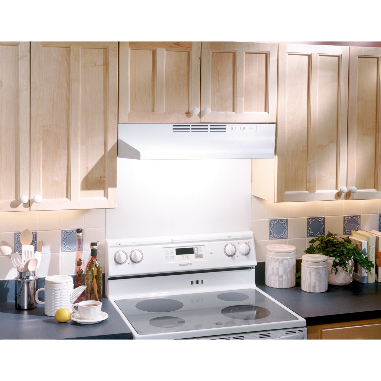 Broan BUEZ136WW Broan® 36-Inch Ductless Under-Cabinet Range Hood W/ Easy Install System, White