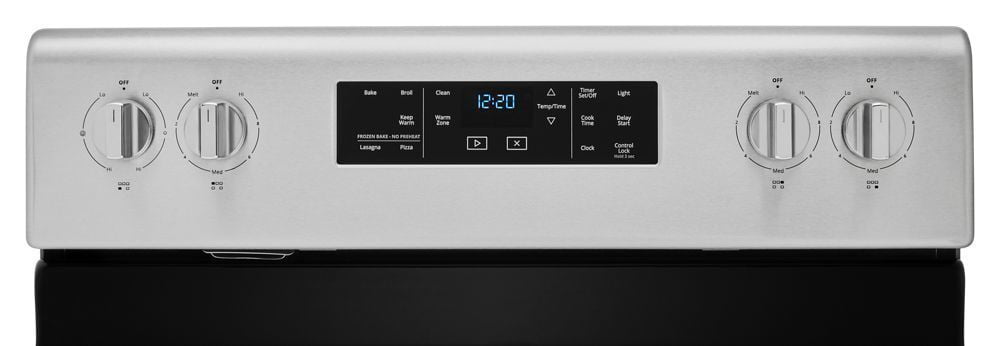 Whirlpool WFE525S0JS 5.3 Cu. Ft. Whirlpool® Electric Range With Frozen Bake Technology