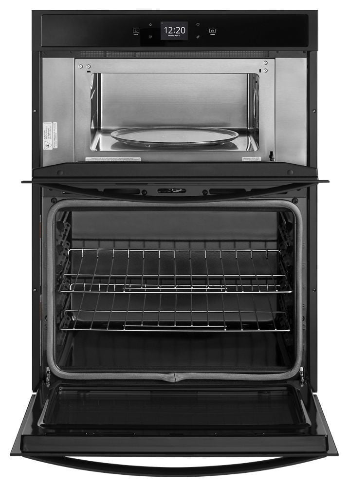 Whirlpool WOC54EC0HB 6.4 Cu. Ft. Smart Combination Wall Oven With Touchscreen