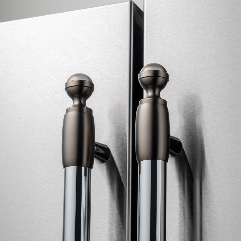 Bertazzoni DS2HERTSB Heritage Decor Set 2 - Matte Satin Black Finish