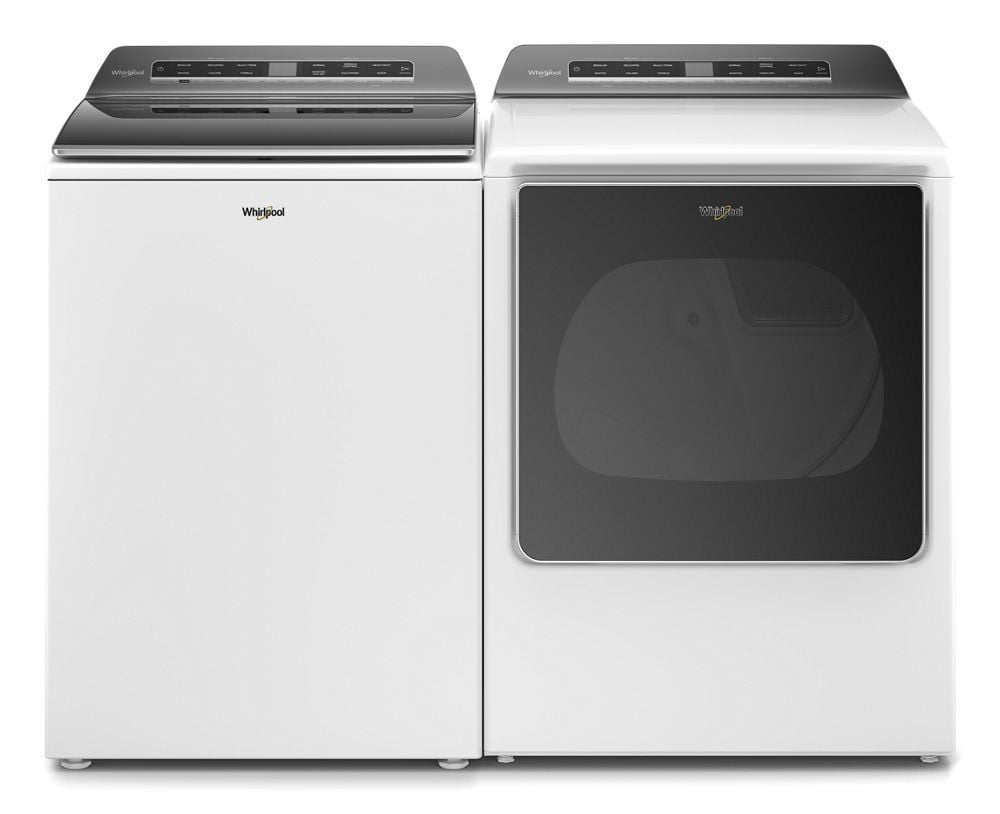 Whirlpool WGD8120HW 8.8 Cu. Ft. Smart Capable Top Load Gas Dryer