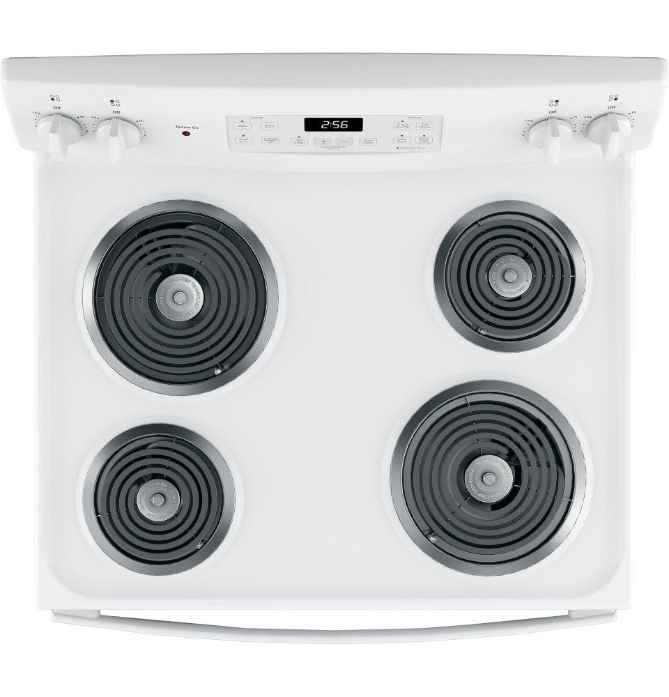Ge Appliances JB256DMWW Ge® 30" Free-Standing Electric Range