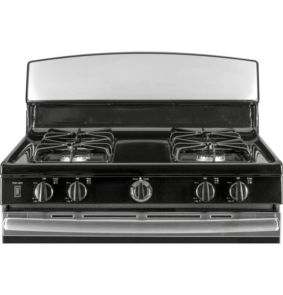 Ge Appliances JGBS30REKSS Ge® 30" Free-Standing Gas Range