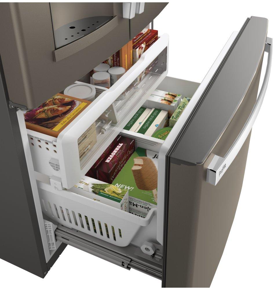 Ge Appliances PFE28KMKES Ge Profile™ Series Energy Star® 27.7 Cu. Ft. French-Door Refrigerator With Hands-Free Autofill