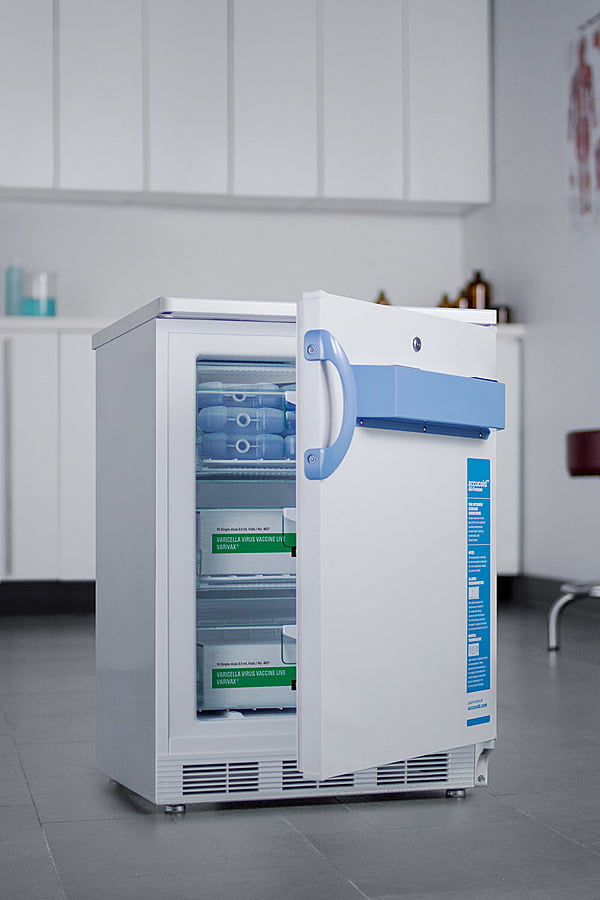 Summit VT65MLBIMED2 Built-In Undercounter Medical/Scientific -25 C Capable All-Freezer With Front Control Panel Equipped With A Digital Thermostat And Nist Calibrated Thermometer/Alarm