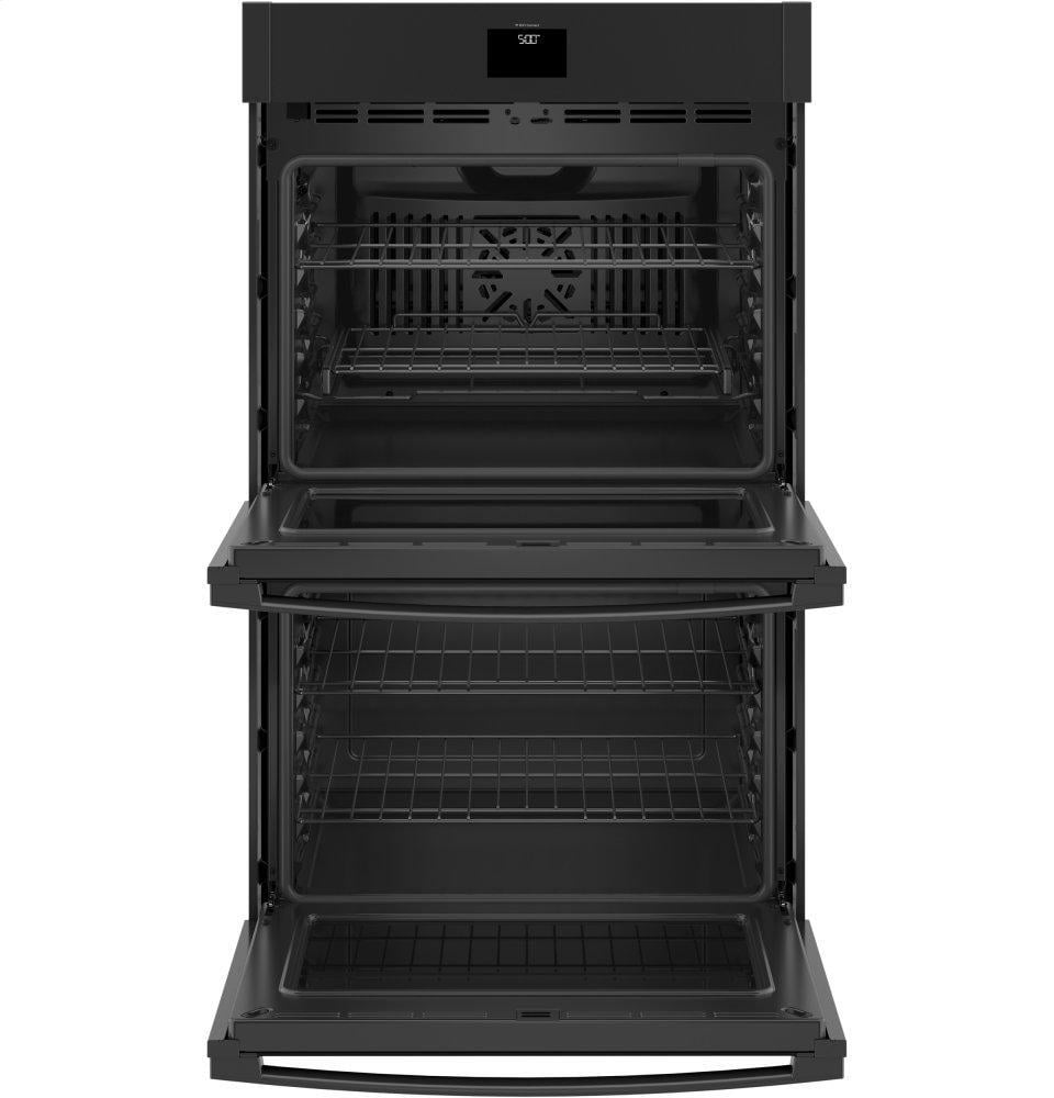 Ge Appliances JTD5000DNBB Ge® 30" Smart Built-In Self-Clean Convection Double Wall Oven With Never Scrub Racks