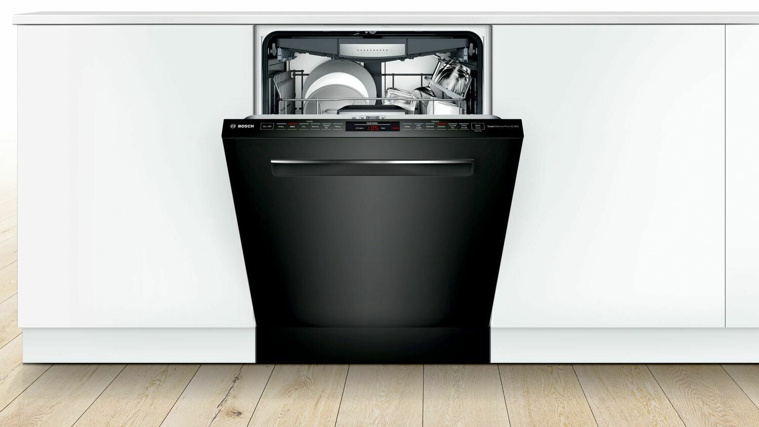 Bosch SHP878ZD6N 800 Series Dishwasher 24'' Black Shp878Zd6N