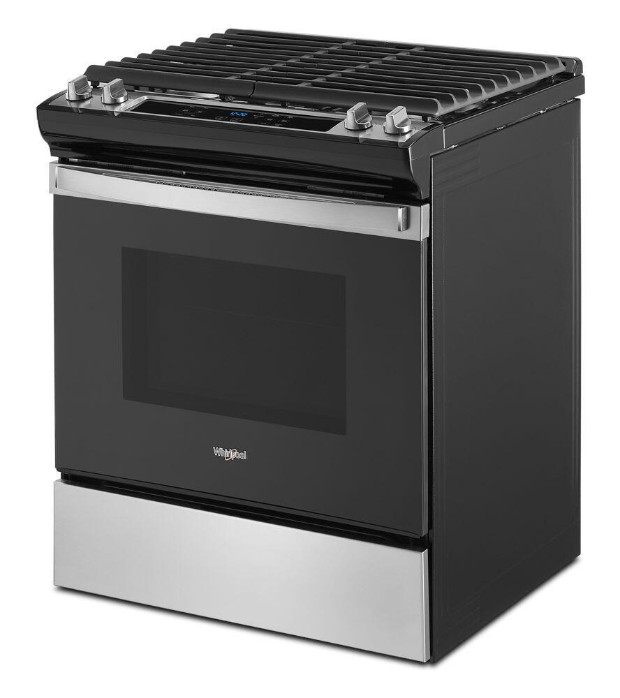 Whirlpool WEG515S0LS 5.0 Cu. Ft. Whirlpool® Gas Range With Frozen Bake™ Technology