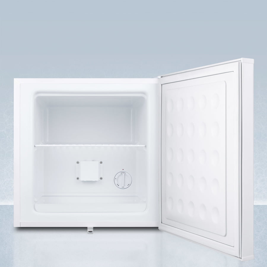 Summit FS24LPLUS2 Compact All-Freezer, Manual Defrost With A Lock And Nist Calibrated Thermometer
