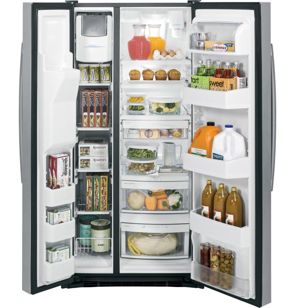 Ge Appliances GSS23HSHSS Ge® 23.2 Cu. Ft. Side-By-Side Refrigerator
