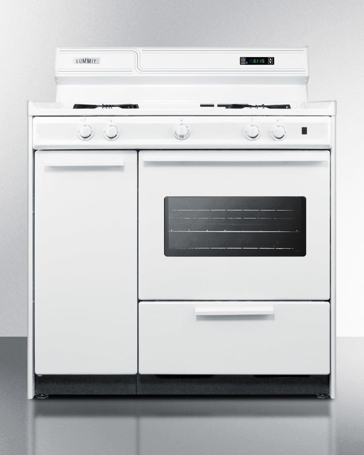 Summit WNM4307KW 36" Wide Gas Range