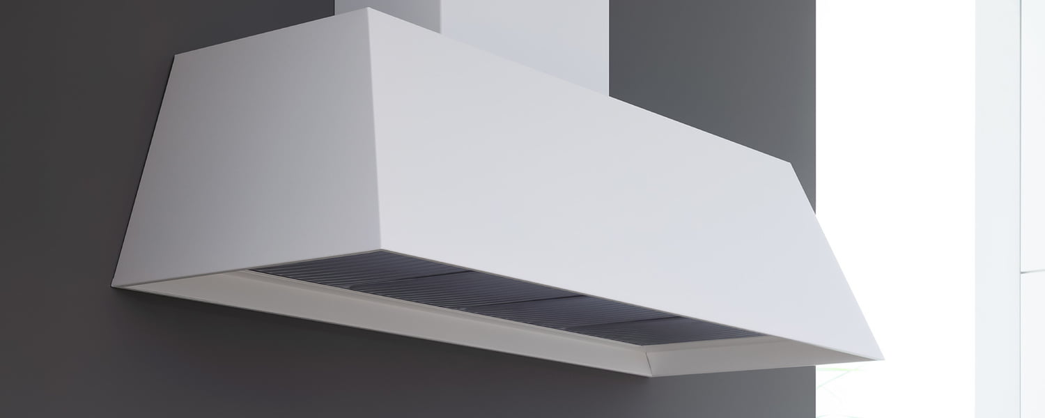 Bertazzoni KMC48NE 48'' Contemporary Canopy Hood, 1 Motor 600 Cfm Nero Matt