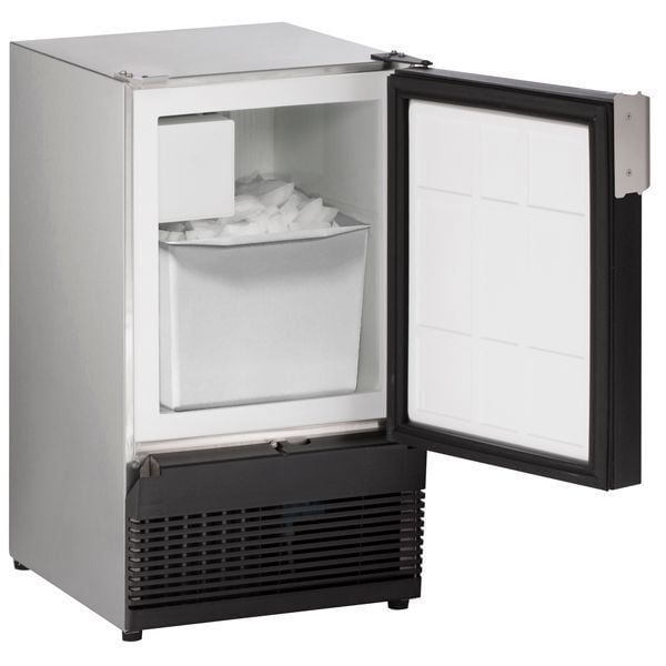U-Line ULNSS98NF03A 15" Crescent Ice Maker With Stainless Solid Finish (115 V/60 Hz Volts /60 Hz Hz)