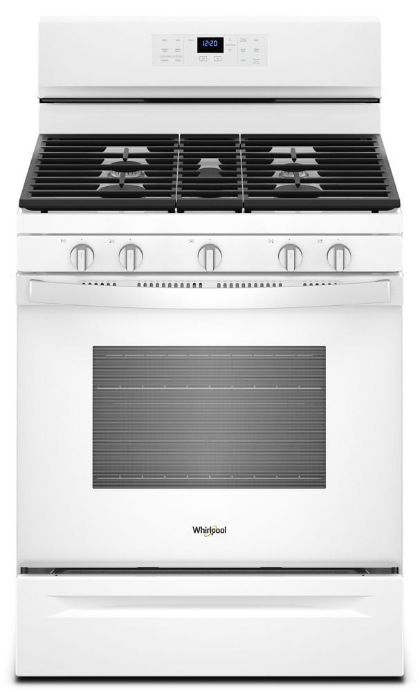 Whirlpool WFG550S0HW 5.0 Cu. Ft. Whirlpool® Gas Convection Oven With Frozen Bake Technology