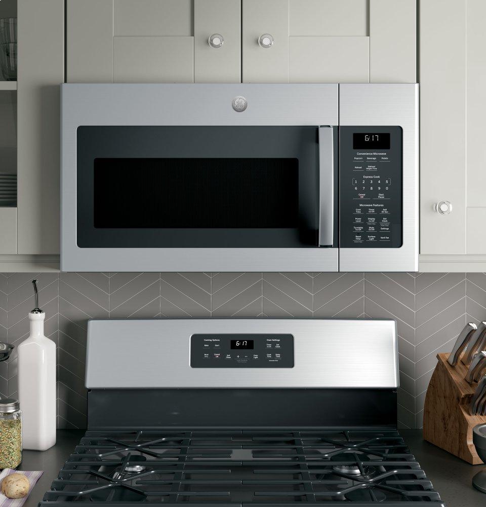 Ge Appliances JVM6172SKSS Ge® 1.7 Cu. Ft. Over-The-Range Microwave Oven