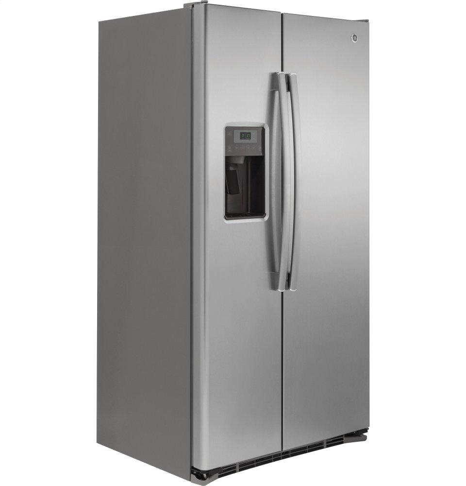 Ge Appliances GZS22DSJSS Ge® 21.9 Cu. Ft. Counter-Depth Side-By-Side Refrigerator