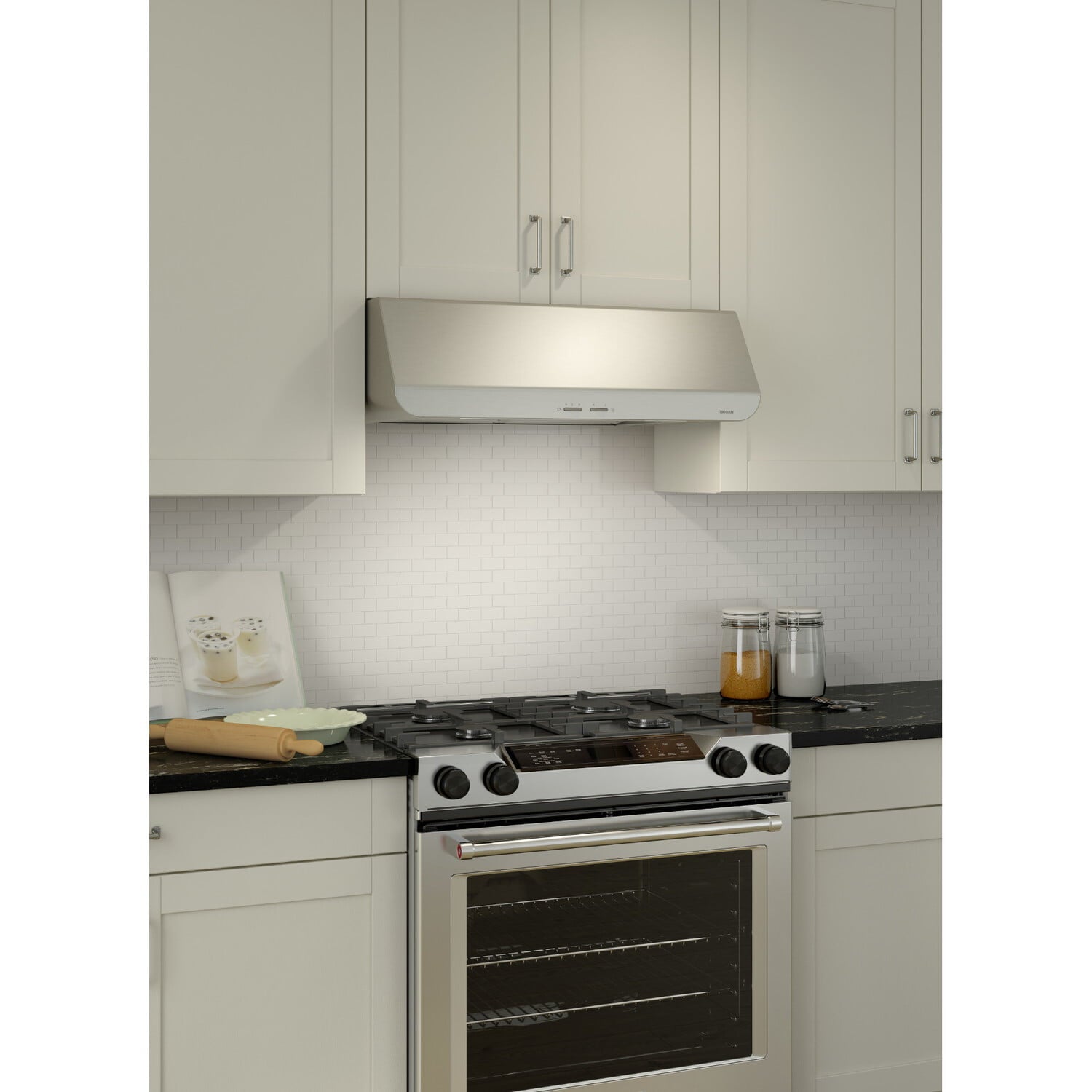 Broan BPDP148SS Broan® 48-Inch Convertible Under-Cabinet Range Hood, 400 Cfm, Stainless Steel
