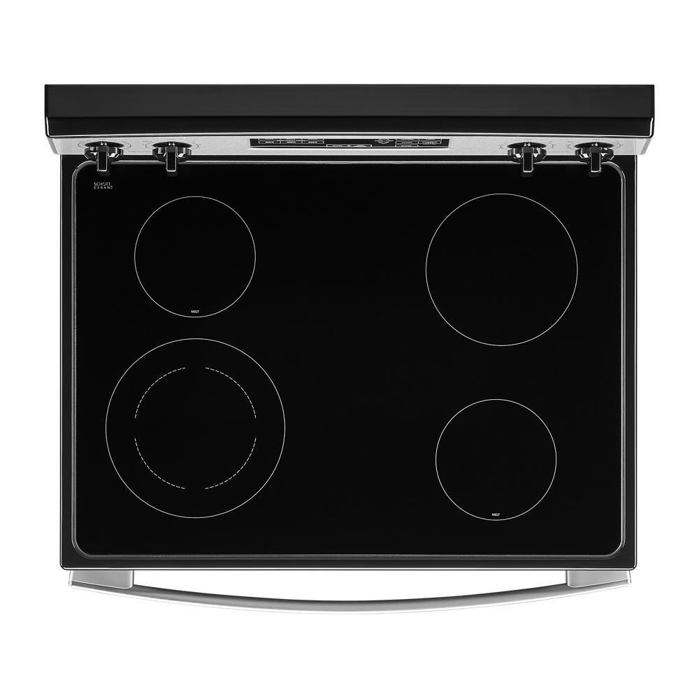 Amana AER6603SMS 30-Inch Amana® Electric Range With Extra-Large Oven Window