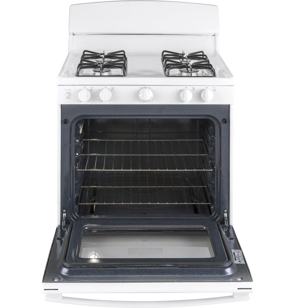 Ge Appliances JGBS30DEKWW Ge® 30" Free-Standing Gas Range