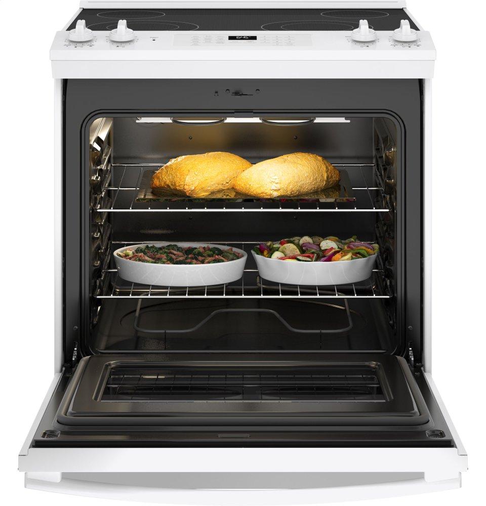 Ge Appliances JS645DLWW Ge® 30" Slide-In Electric Range