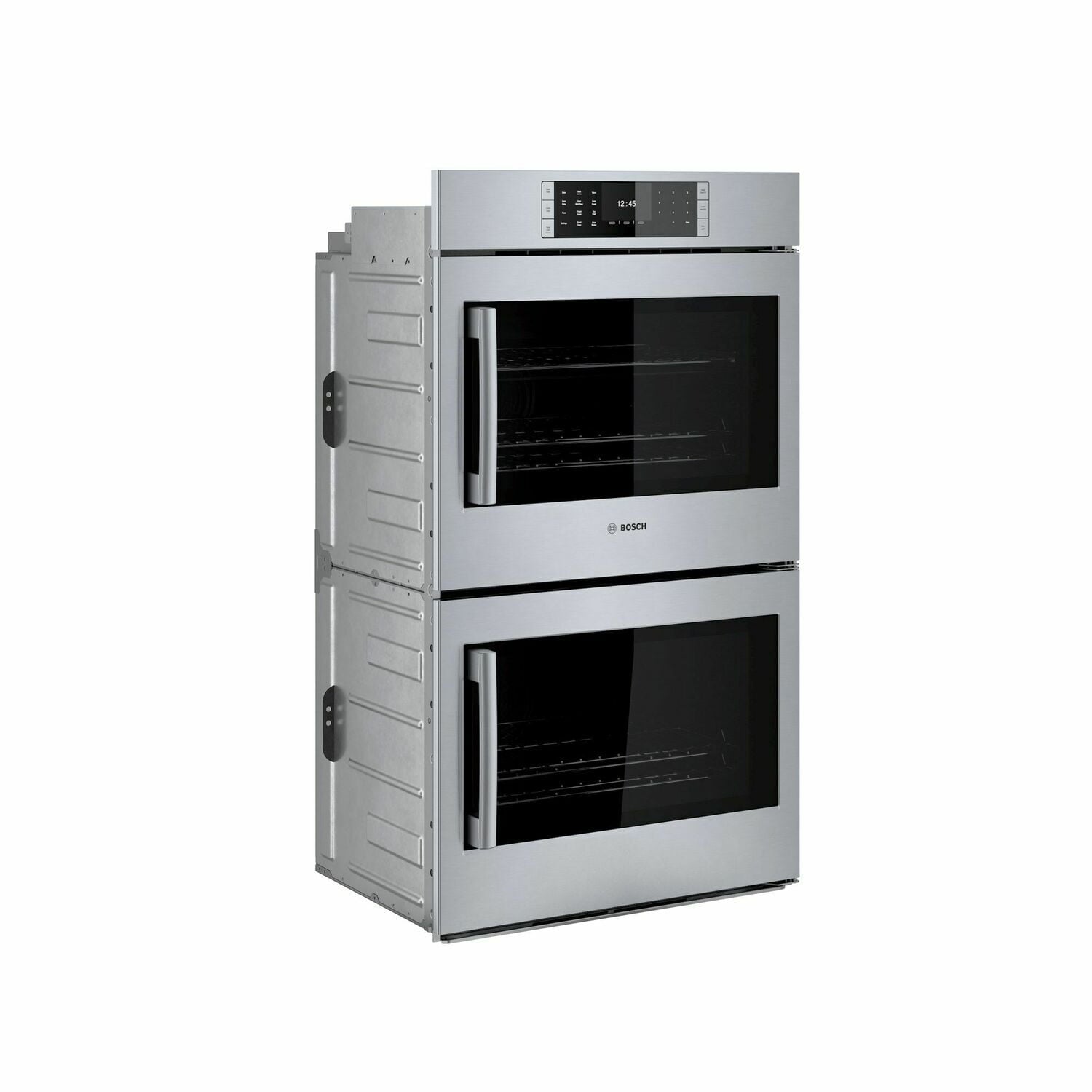 Bosch HBLP651RUC Benchmark Series, 30", Double Wall Oven, Ss, Eu Conv./Eu Conv., Tft Touch Control, Right Swing