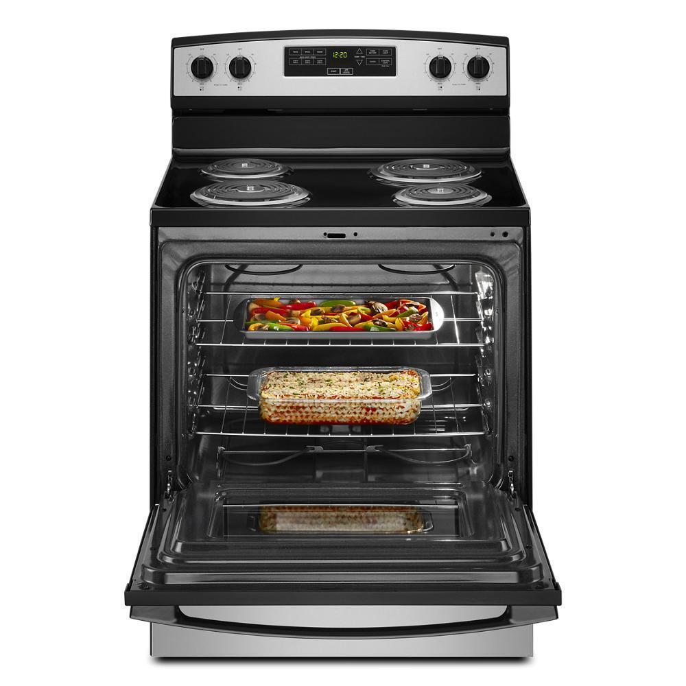 Amana ACR4303MMS 30-Inch Amana® Electric Range With Bake Assist Temps