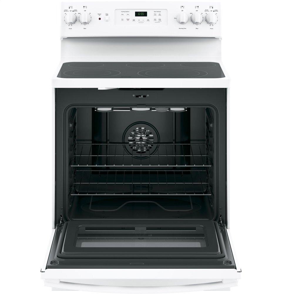 Ge Appliances JB655DKWW Ge® 30" Free-Standing Electric Convection Range