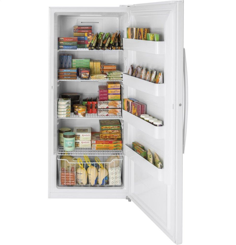 Ge Appliances FUF21SMRWW Ge® 21.3 Cu. Ft. Frost-Free Upright Freezer