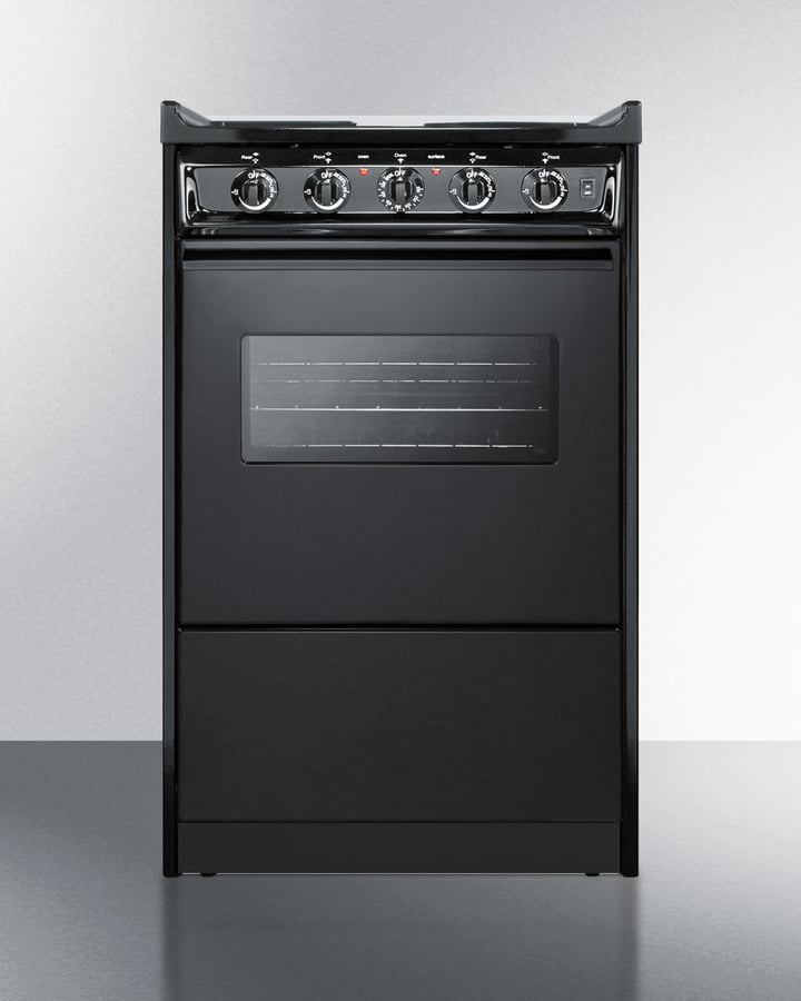 Summit TEM110CRW 20" Wide Electric Coil Range