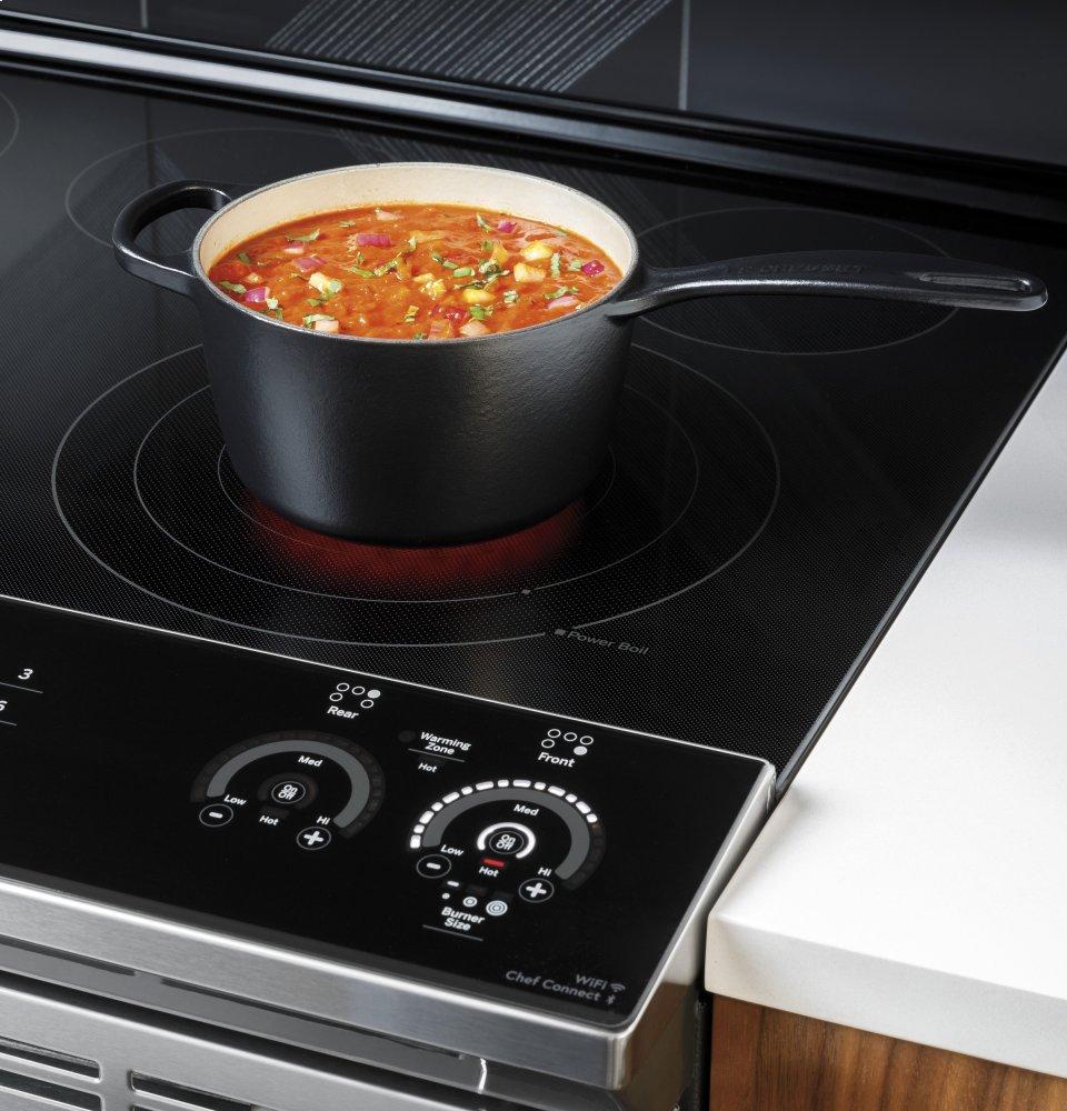 Ge Appliances PSS93YPFS Ge Profile™ 30" Smart Slide-In Electric Convection Fingerprint Resistant Range With No Preheat Air Fry