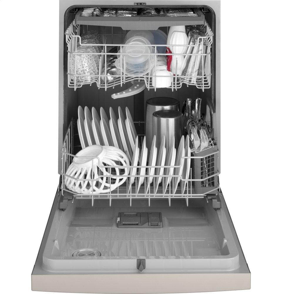 Ge Appliances GDF630PSMSS Ge® Front Control With Plastic Interior Dishwasher With Sanitize Cycle & Dry Boost