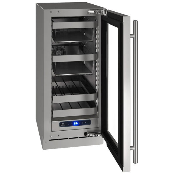 U-Line UHBV515SG41A Hbv515 15" Beverage Center With Stainless Frame Finish And Right-Hand Hinge Door Swing (115 V/60 Hz Volts /60 Hz Hz)