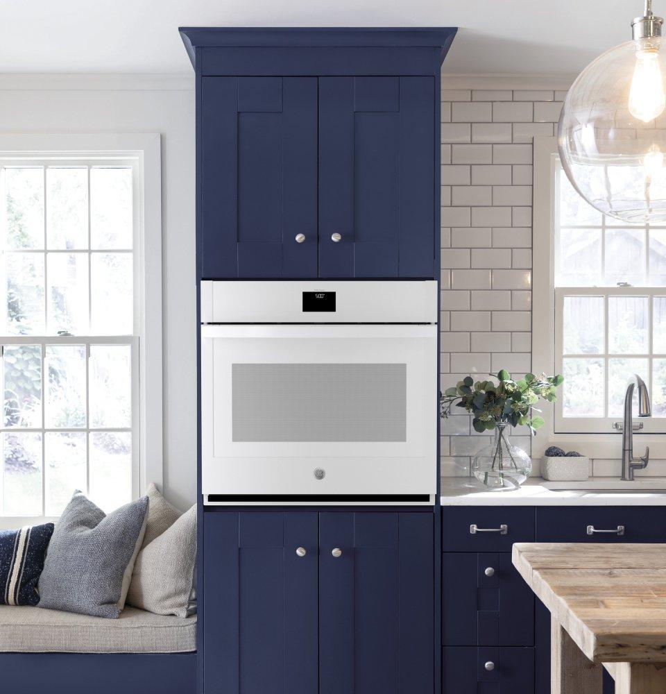 Ge Appliances JTS5000DNWW Ge® 30" Smart Built-In Self-Clean Convection Single Wall Oven With Never Scrub Racks