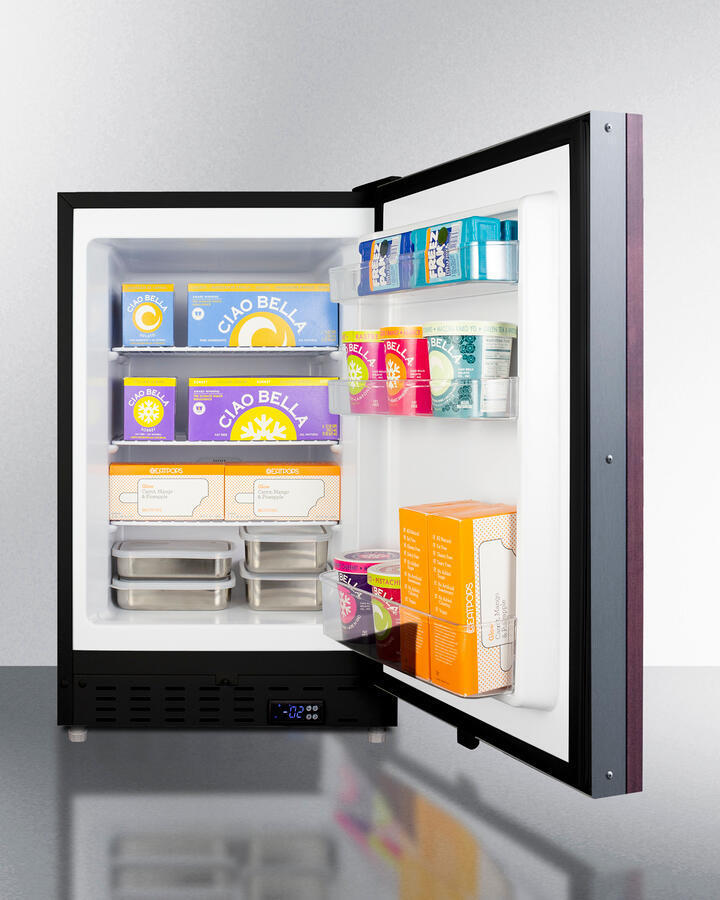 Summit ALFZ37BIF 20" Wide Built-In All-Freezer, Ada Compliant