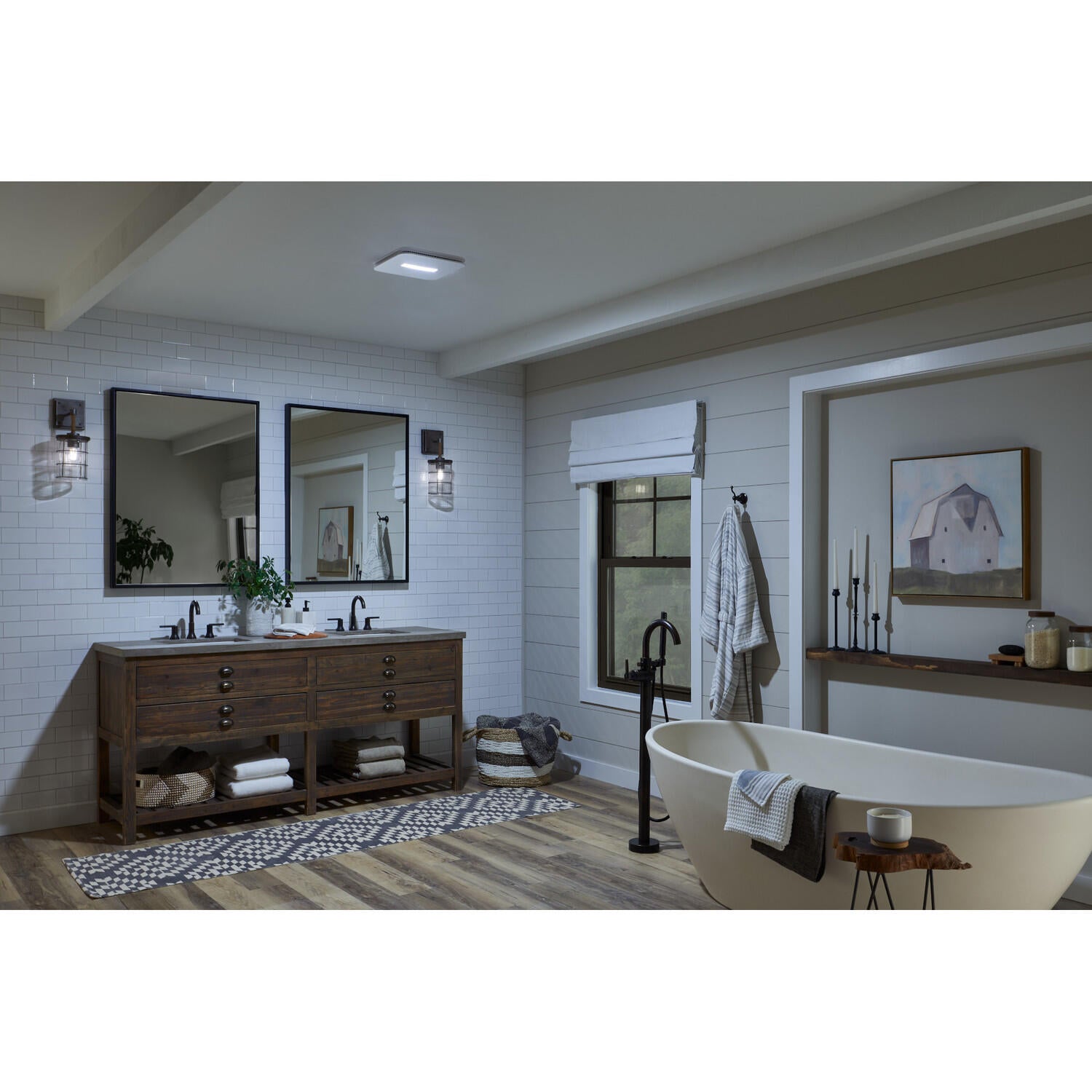 Broan AER80CCTK Broan-Nutone® Wall Vent Kit, 3" Or 4" Round Duct
