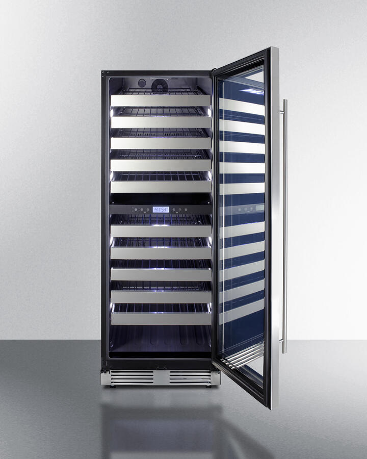 Summit SWCP2116 24" Wide Dual-Zone Wine Cellar