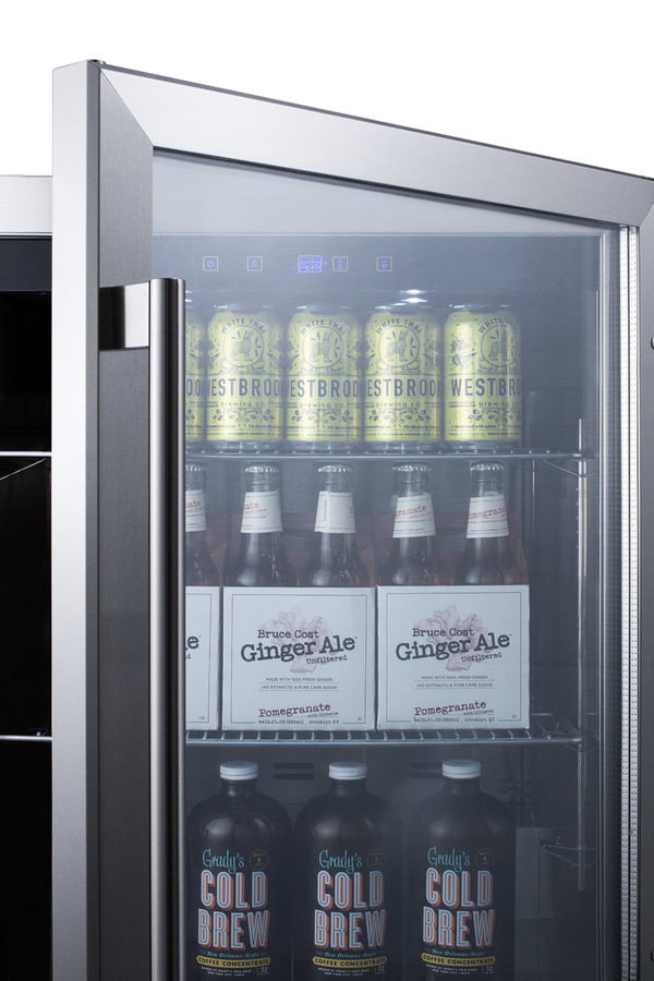 Summit SCR611GLOS 24" Wide Outdoor Beverage Center