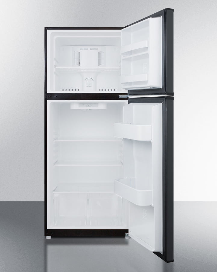 Summit FF1072B 24" Wide Top Mount Refrigerator-Freezer