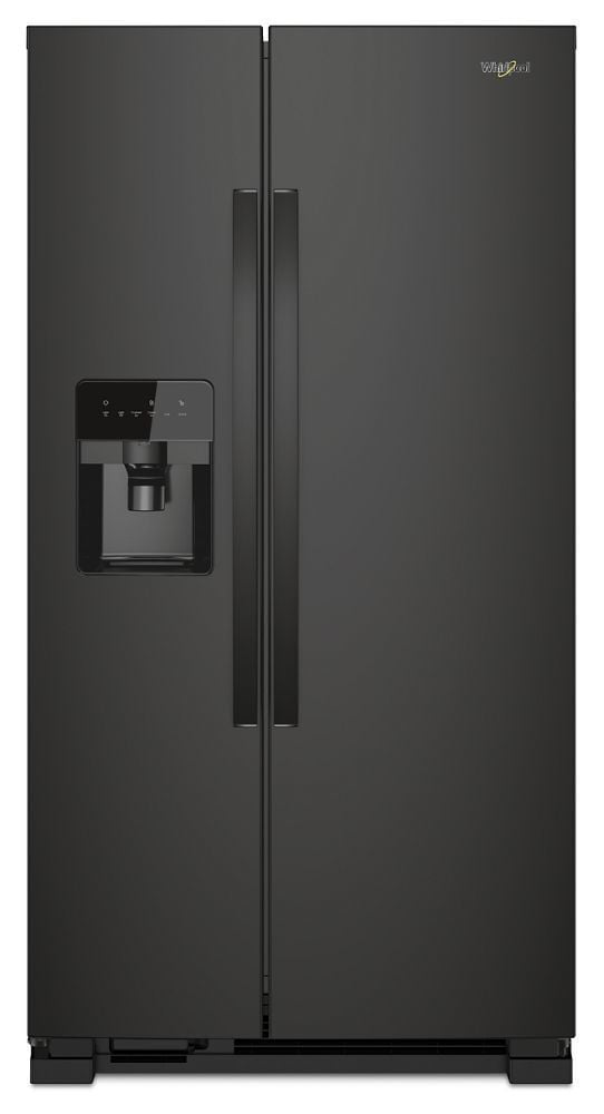 Whirlpool WRS331SDHB 33-Inch Wide Side-By-Side Refrigerator - 21 Cu. Ft.