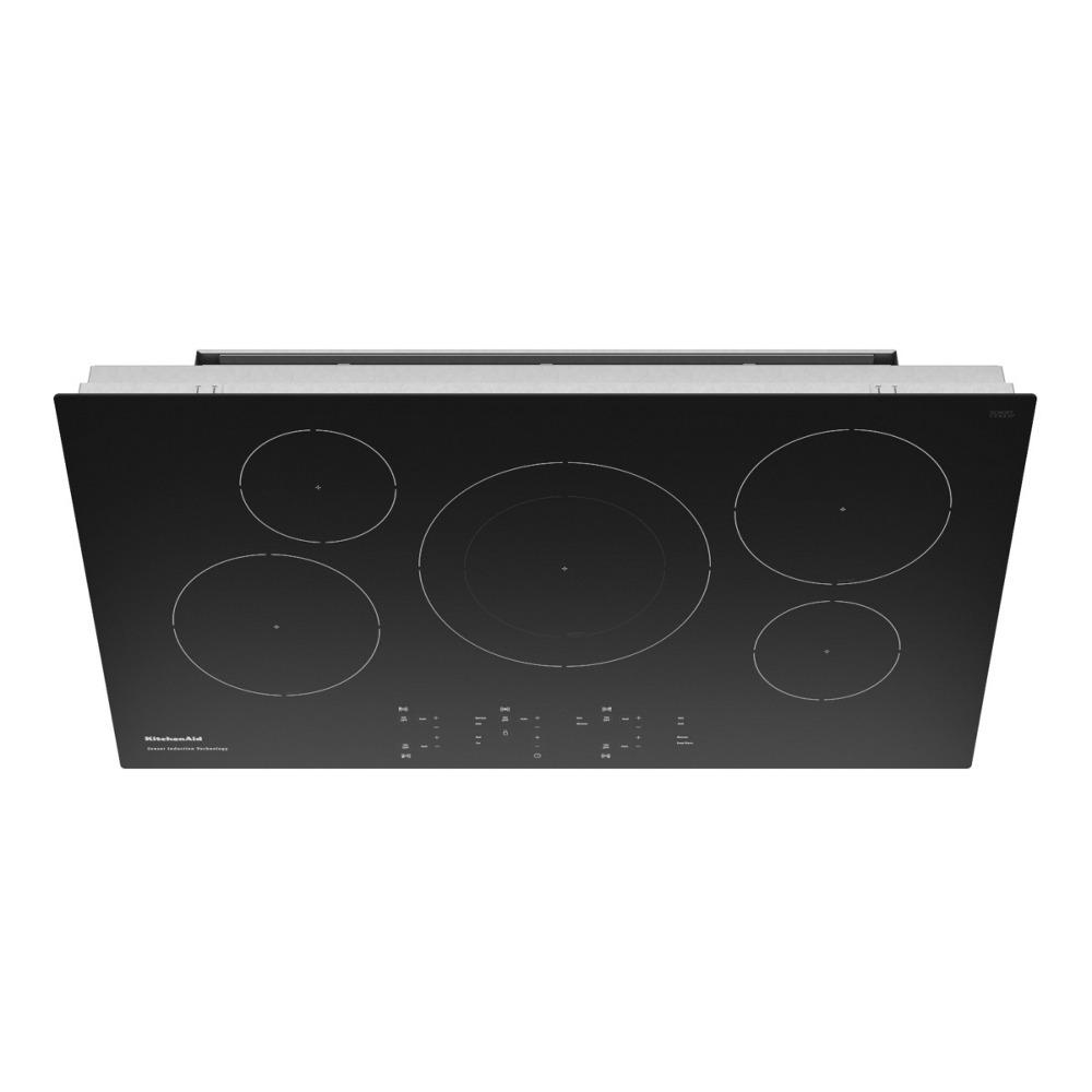 Kitchenaid KCIG556JBL 36-Inch 5-Element Sensor Induction Cooktop