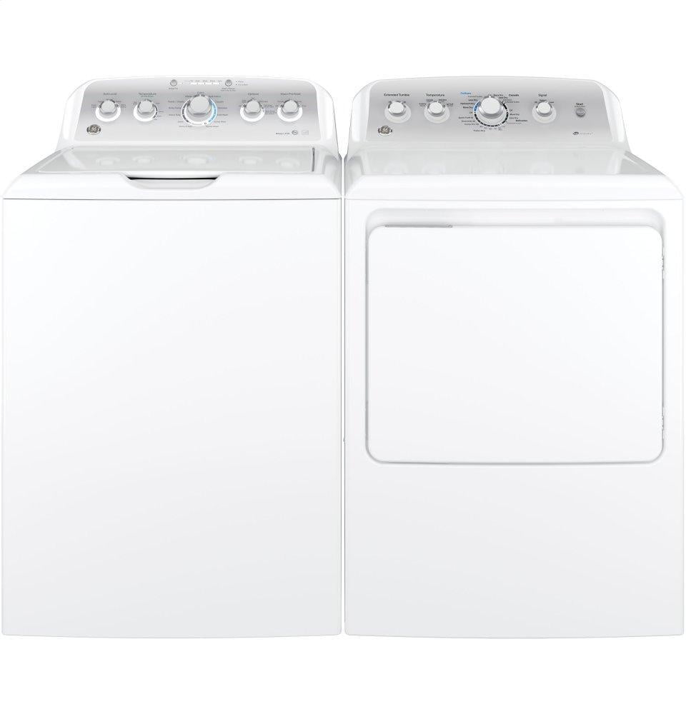 Ge Appliances GTD45GASJWS Ge® 7.2 Cu. Ft. Capacity Aluminized Alloy Drum Gas Dryer With Sensor Dry