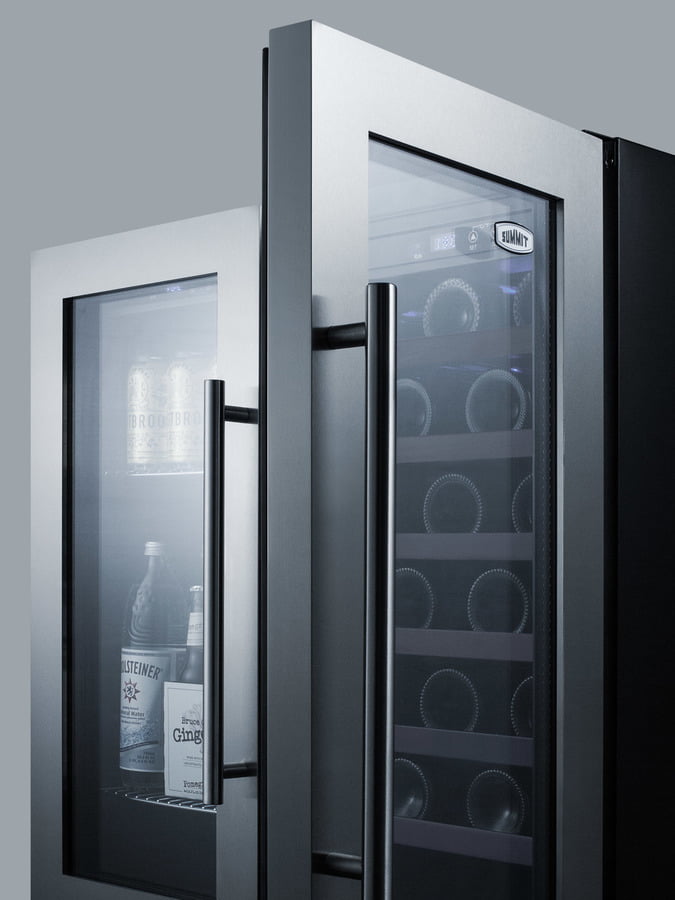 Summit SWBV3067B 30" Wide Built-In Wine/Beverage Center