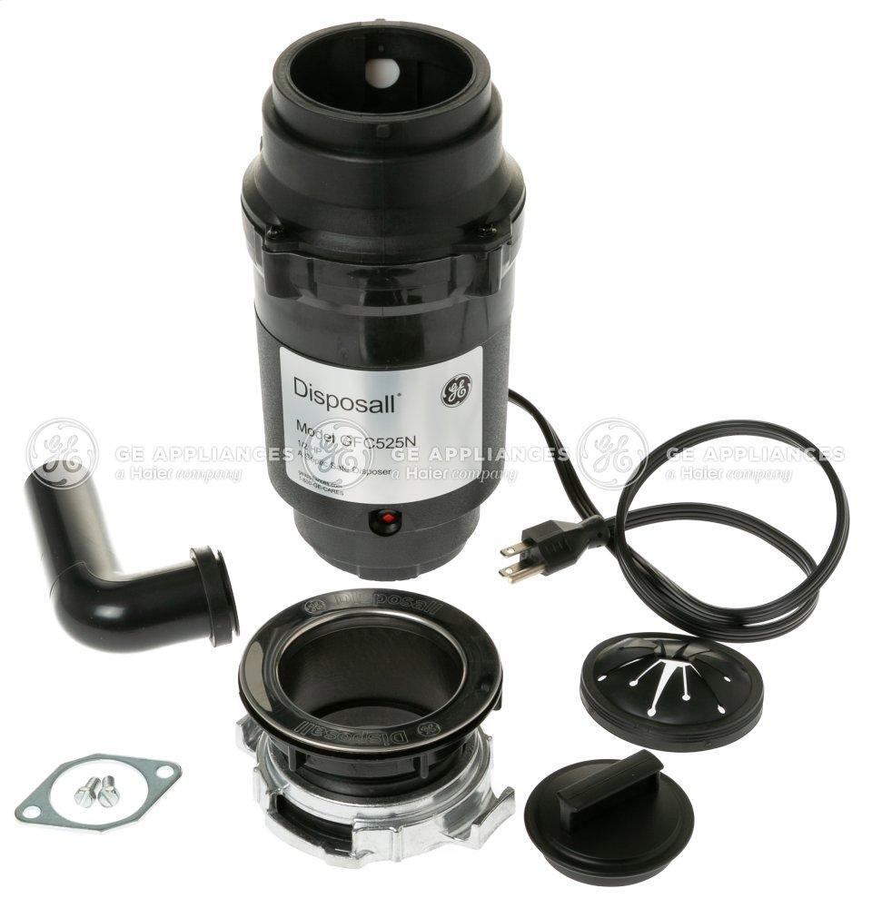 Ge Appliances GFC525N Ge® 1/2 Hp Continuous Feed Garbage Disposer - Corded