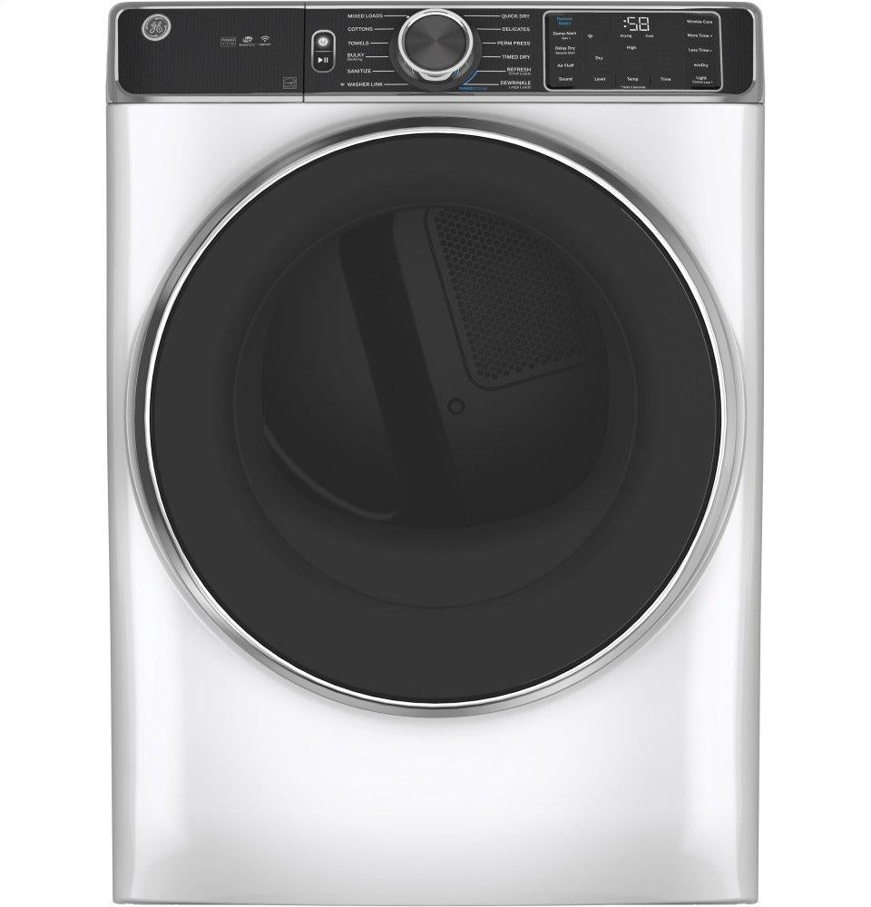 Ge Appliances GFD85GSSNWW Ge® 7.8 Cu. Ft. Capacity Smart Front Load Gas Dryer With Steam And Sanitize Cycle